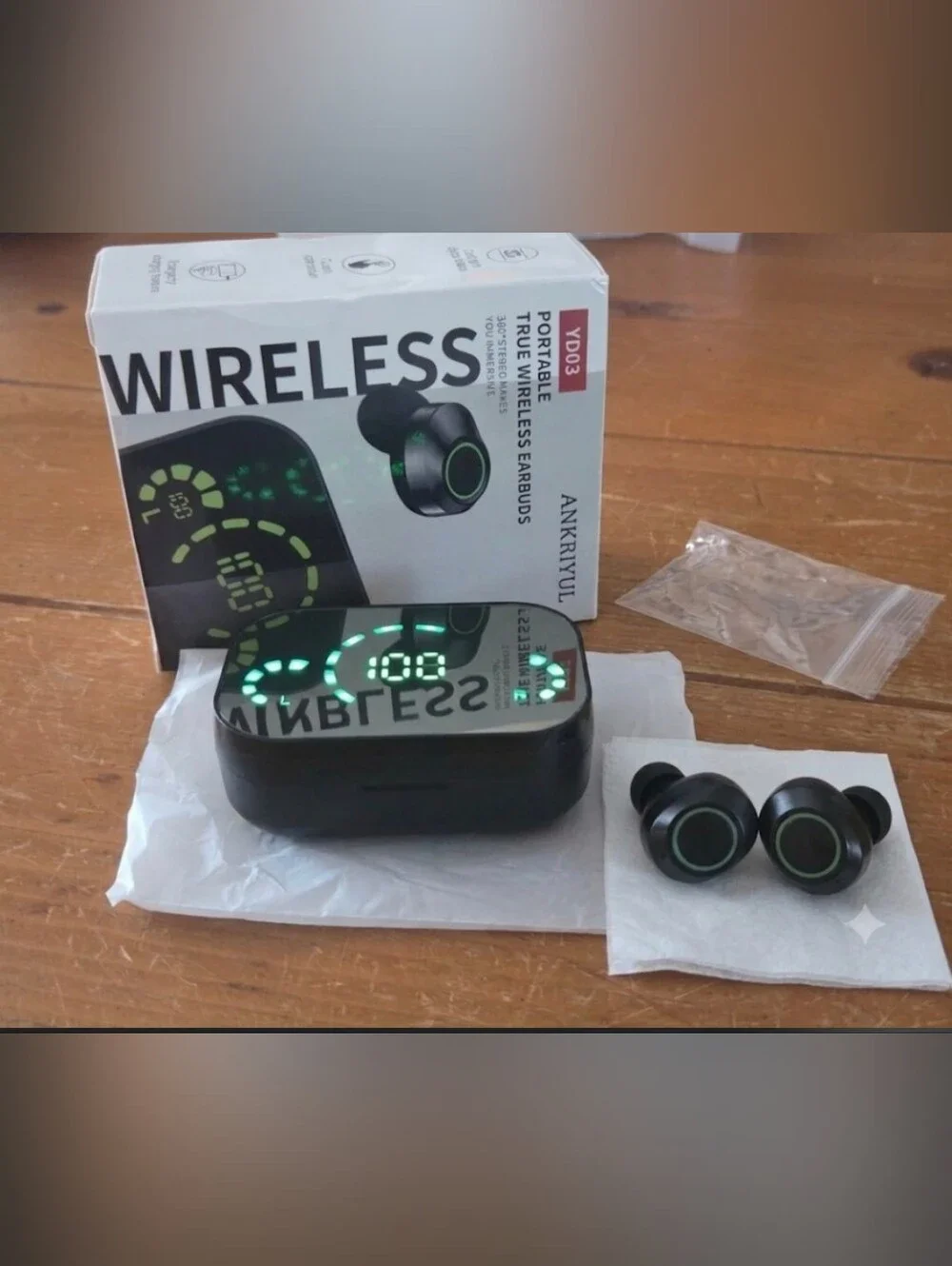 Ankriyu YD03 Wireless Earbuds - NWOT